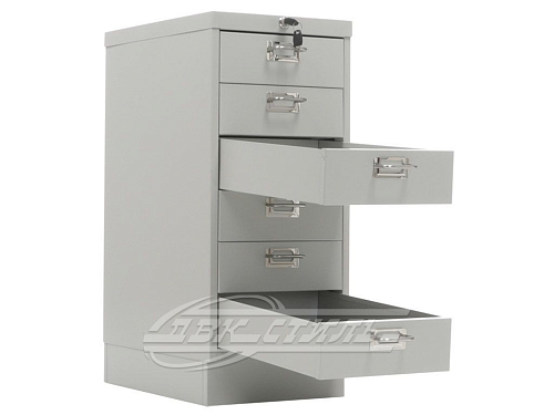 Многоящичный шкаф ПРАКТИК MDC-A4/650/6.  �3